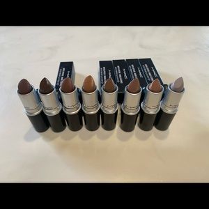 Limited Edition Mac Cosmetics Lipsticks (set of 8)